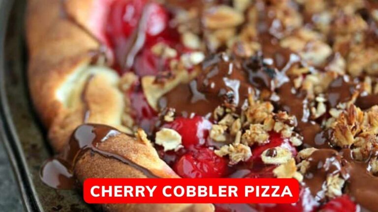 Cherry Cobbler Pizza Recipe