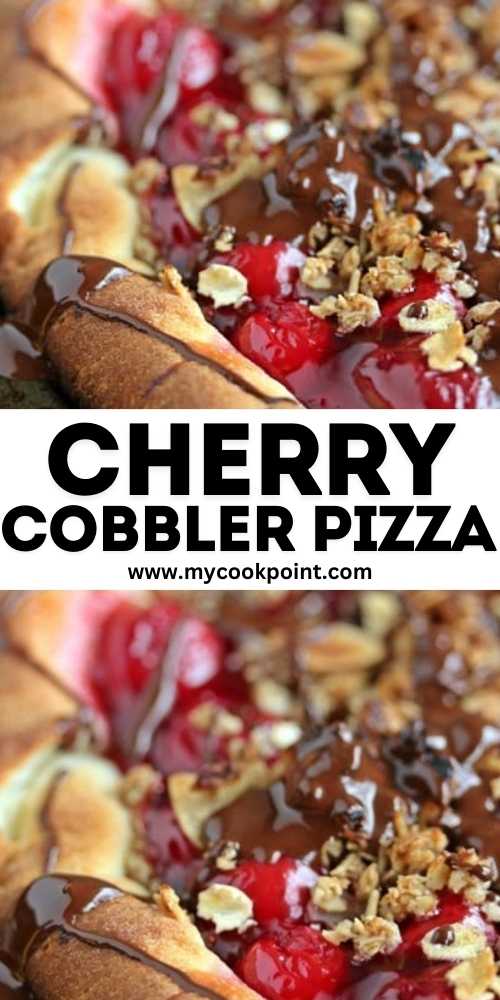 Cherry Cobbler Pizza