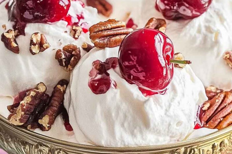 Cherry Pecan Divinity