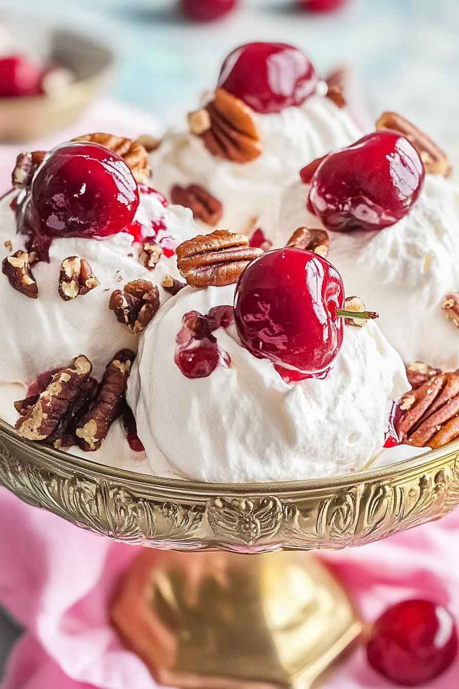 Cherry Pecan Divinity