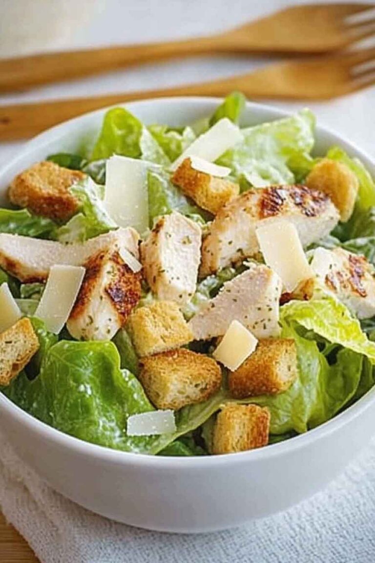 Chicken Caesar Salad Recipe
