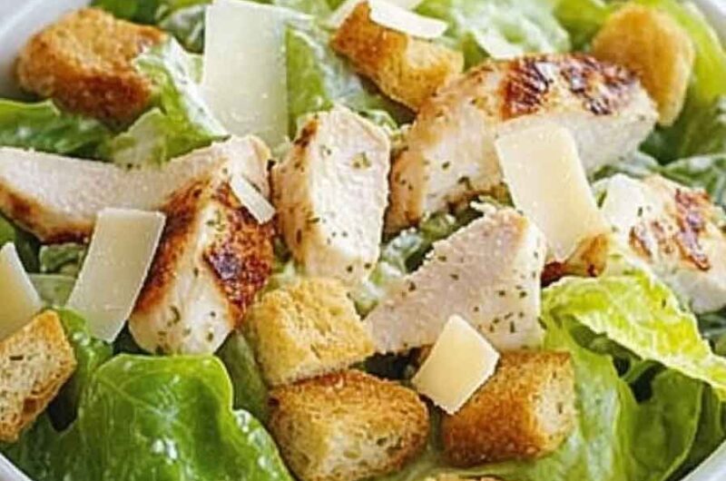 Chicken Caesar Salad Recipe