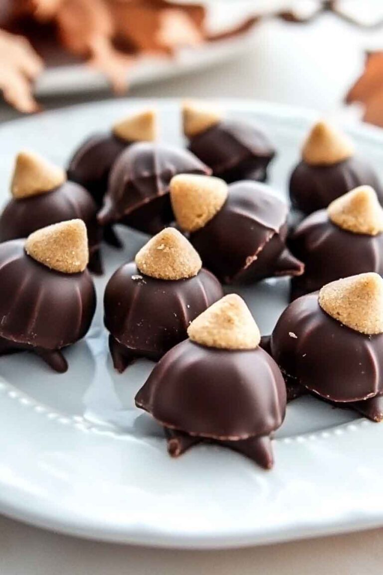 Chocolate Acorn Treats
