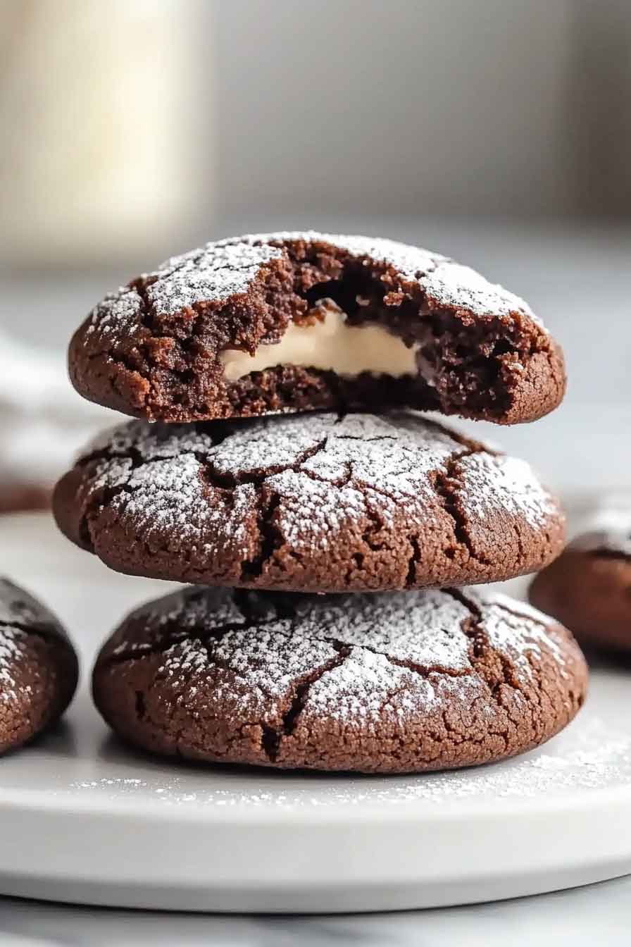 Chocolate Amaretti Dream Cookies