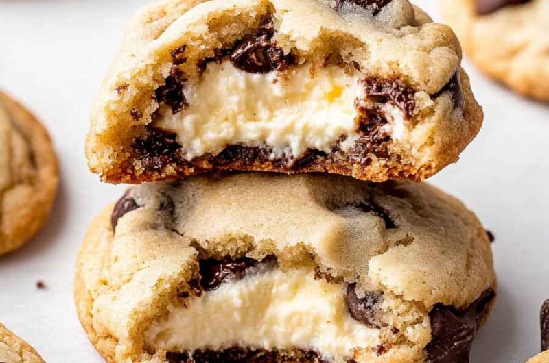 Chocolate Chip Cheesecake Cookies Recipe