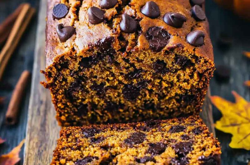 Chocolate Chip Pumpkin Bread