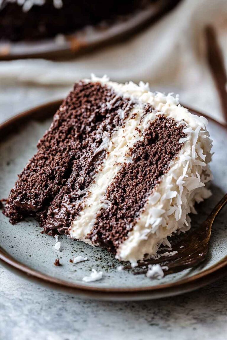 Chocolate Coconut Cake