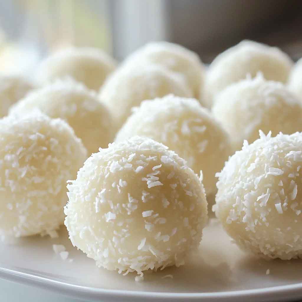 Chocolate Coconut Snowball Delights