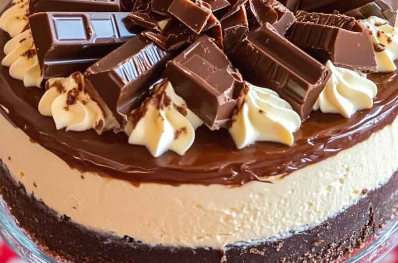 Chocolate Crunch Cheesecake