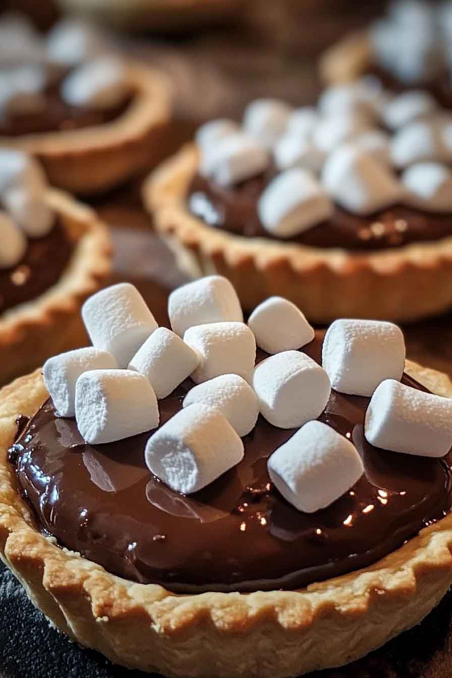 Chocolate Marshmallow Pies