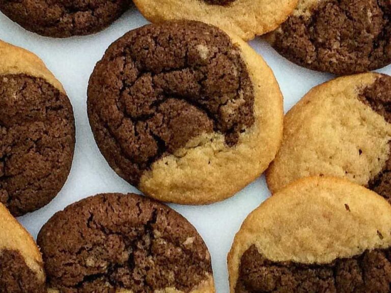 Chocolate Peanut Butter Marbled Cookies: A Delicious Duo of Flavors