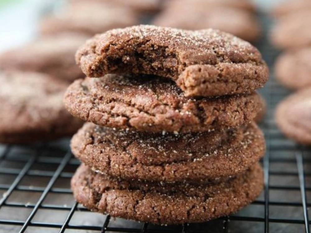 Chocolate Snickerdoodle Cookies