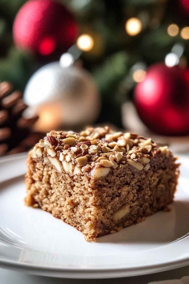 Christmas Apple Spice Cake Recipe