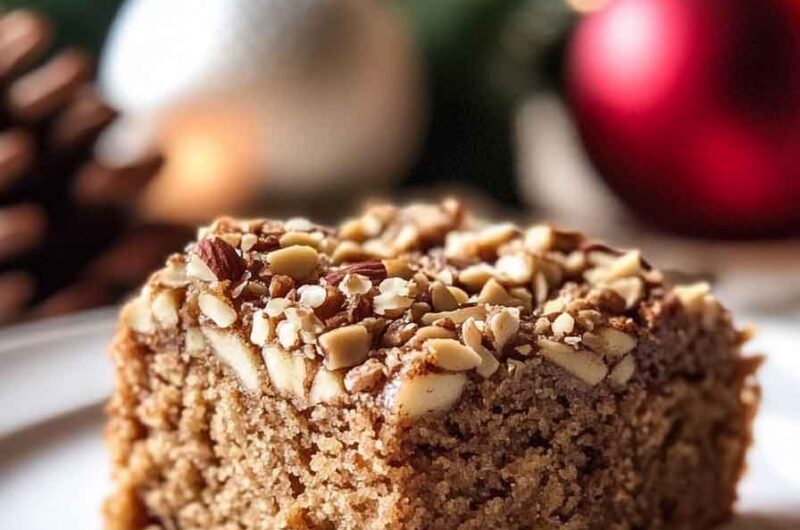 Christmas Apple Spice Cake Recipe
