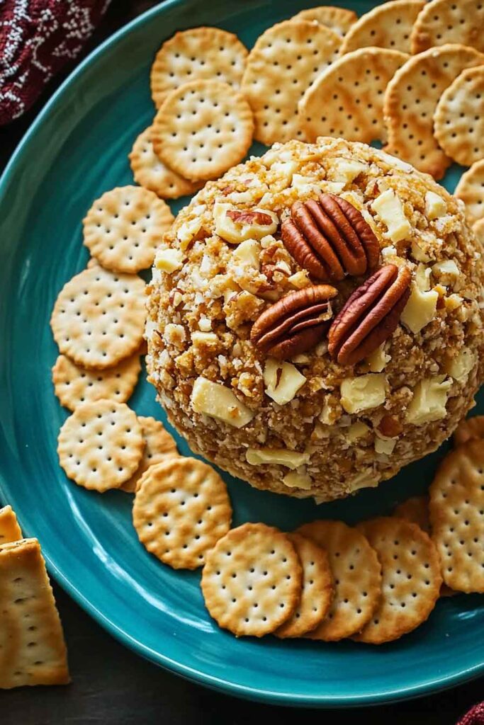 How to Serve Christmas Cheese Ball