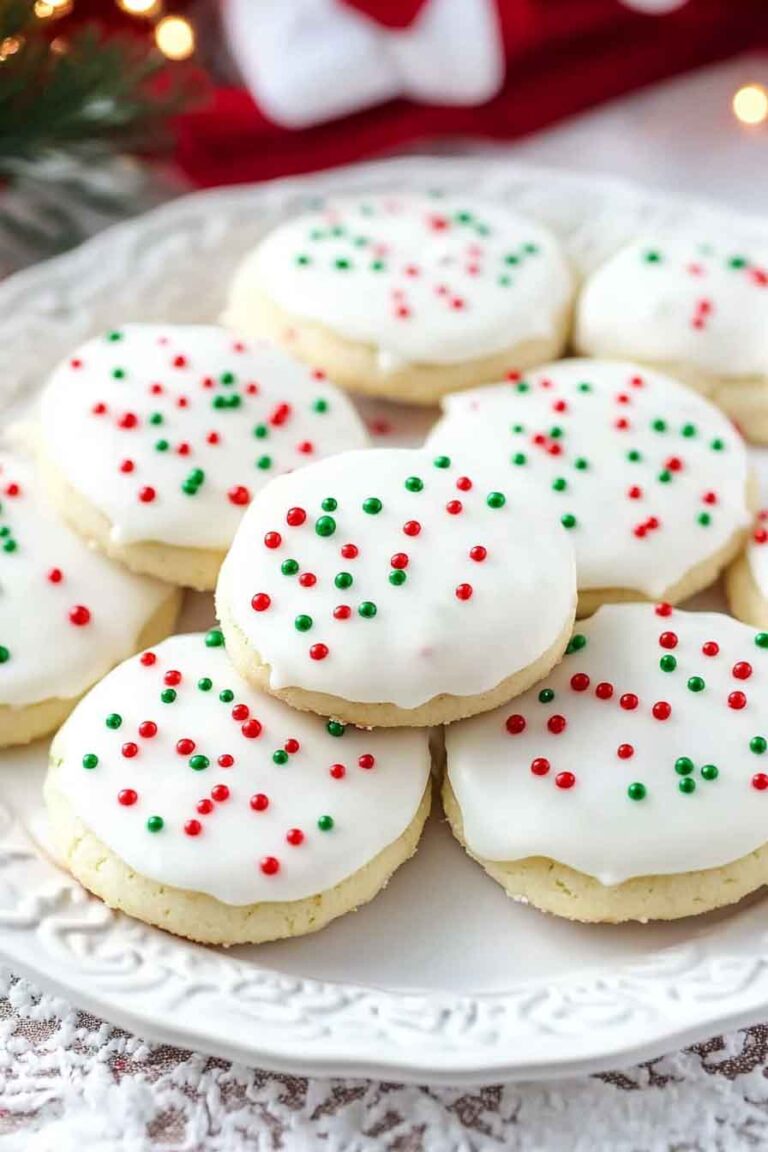 Christmas Meltaway Cookies