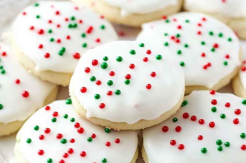 Christmas Meltaway Cookies