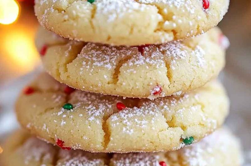 Christmas Ooey Gooey Butter Cookies