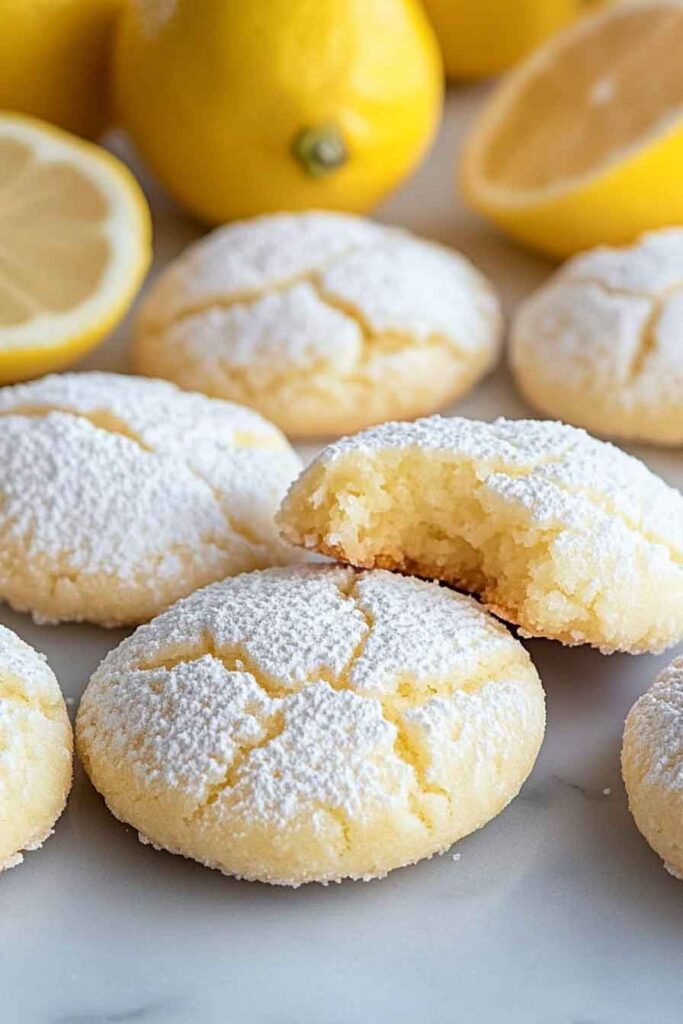 Christmas Soft Lemon Cookies Recipe