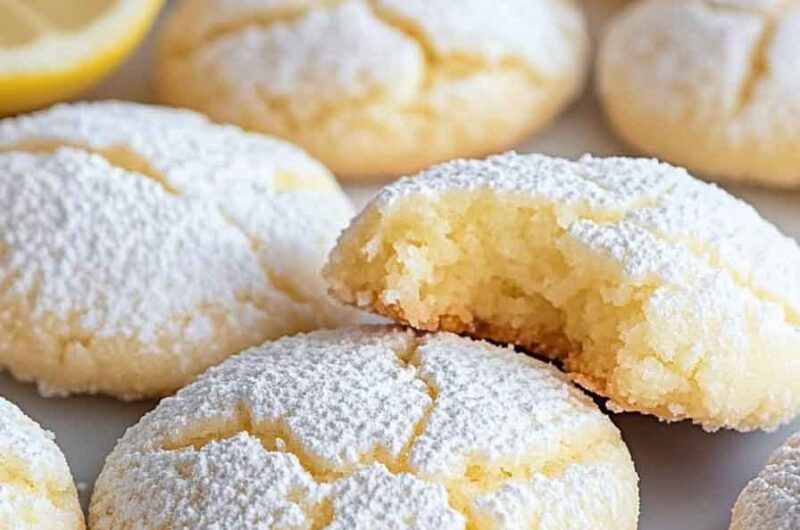 Christmas Soft Lemon Cookies Recipe