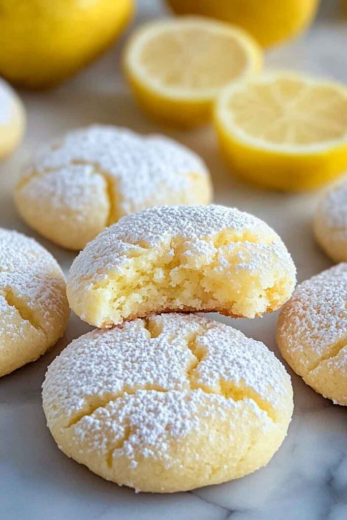 How to Serve Christmas Soft Lemon Cookies