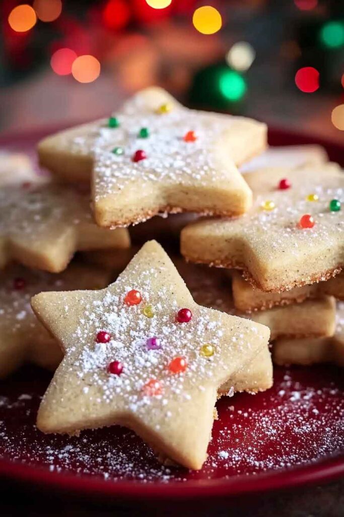 Step-by-Step Instructions for Christmas Spiced Shortbread Cookies