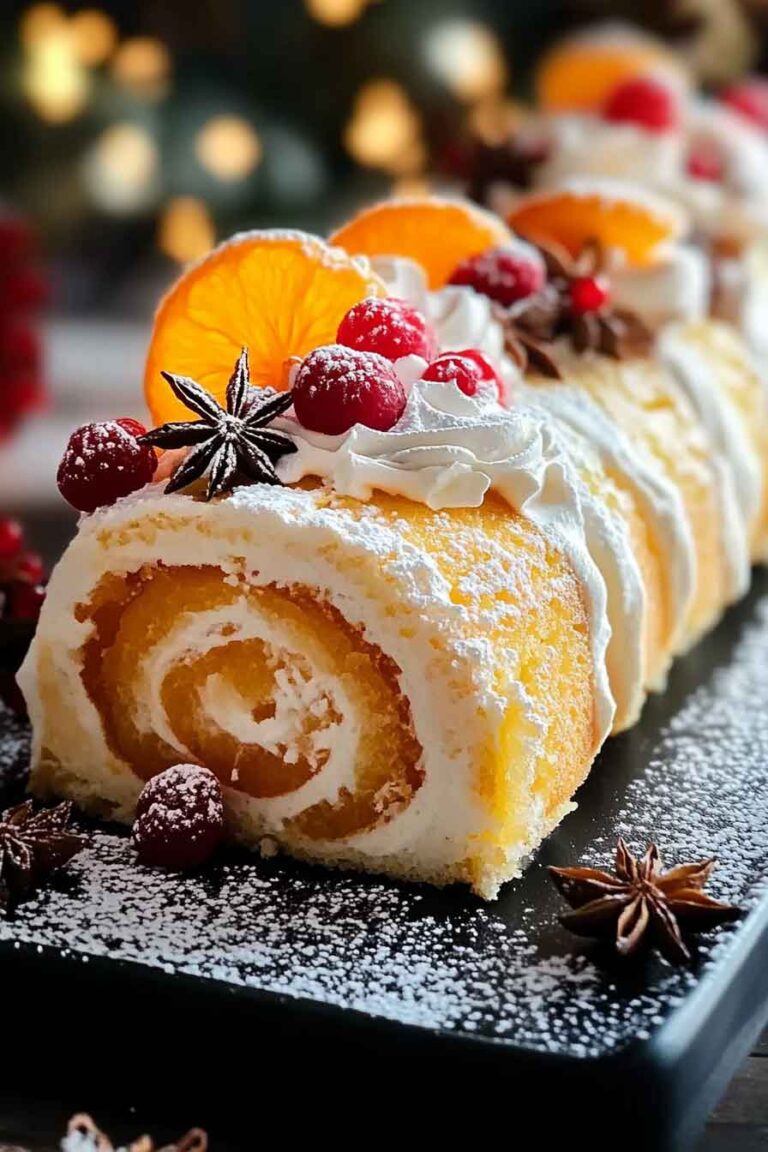 Christmas Surprise Cake Roll