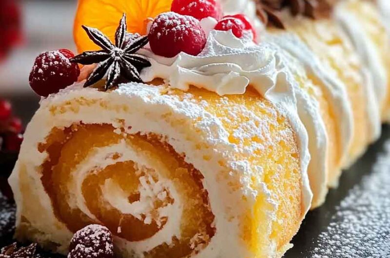 Christmas Surprise Cake Roll