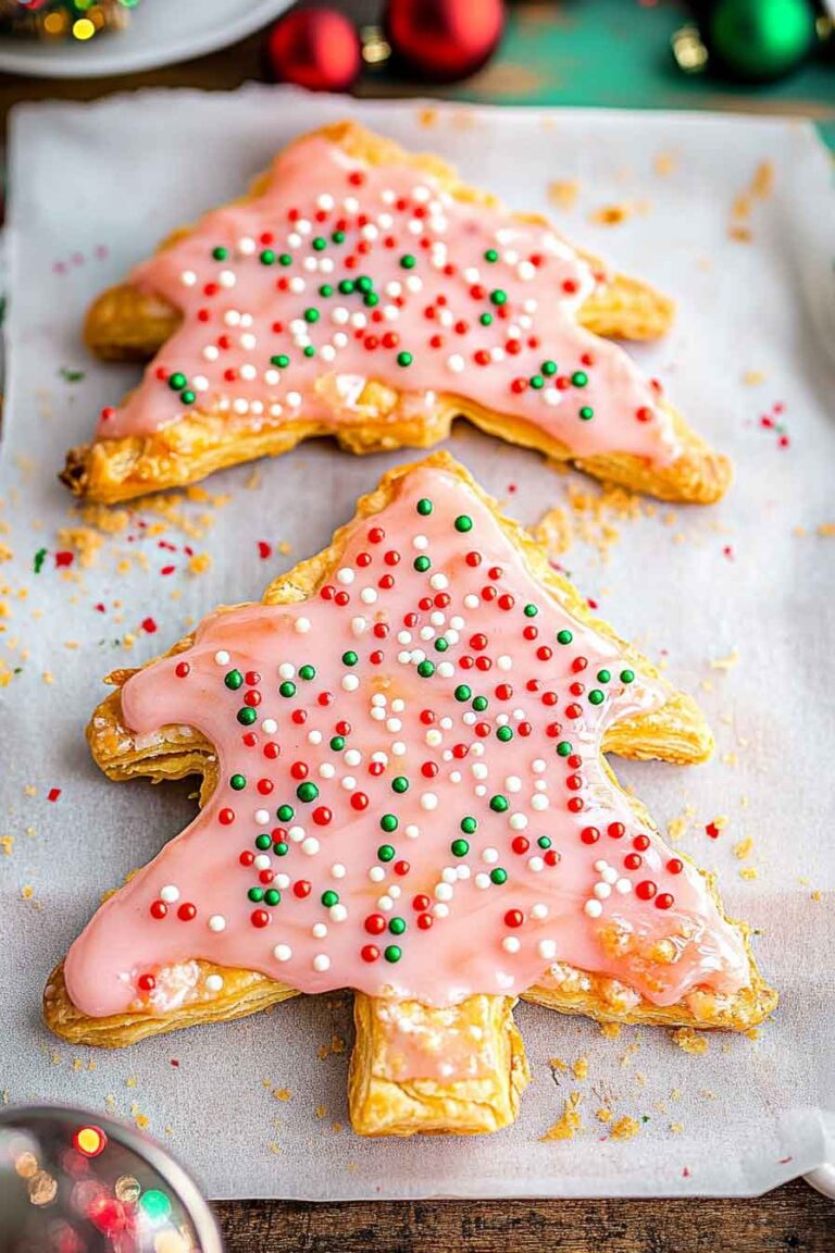 Christmas Tree Pop Tarts