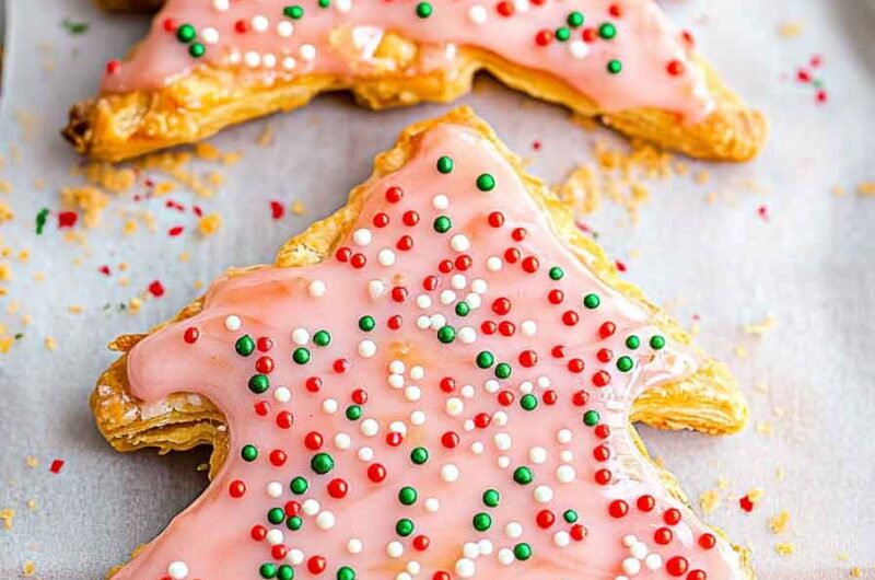 Christmas Tree Pop Tarts