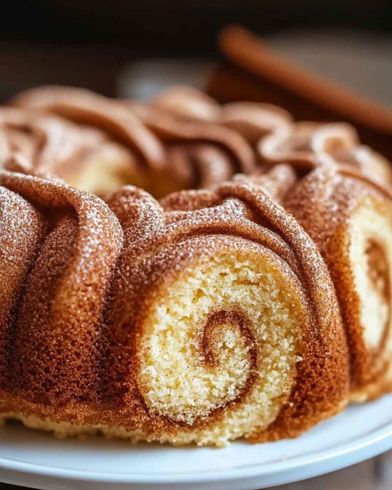 Cinnamon Swirl Celebration Cake