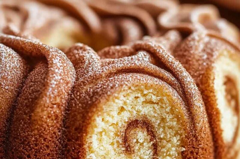 Cinnamon Swirl Celebration Cake