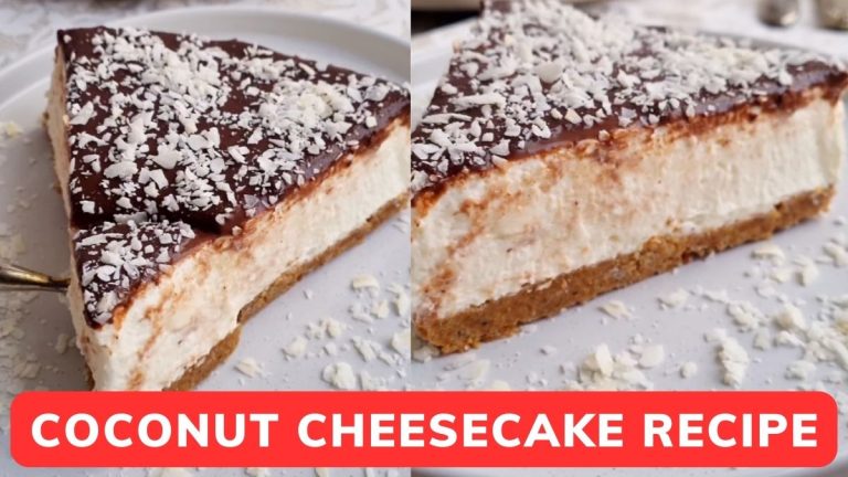 Delicious Coconut Cheesecake Recipe