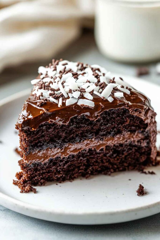 Coconut Chocolate Cake Recipe
