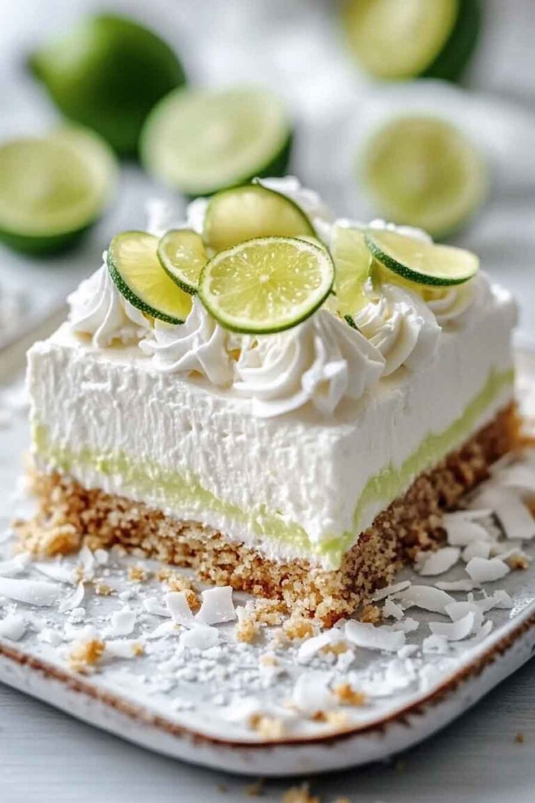 Coconut Lime Bliss Cake
