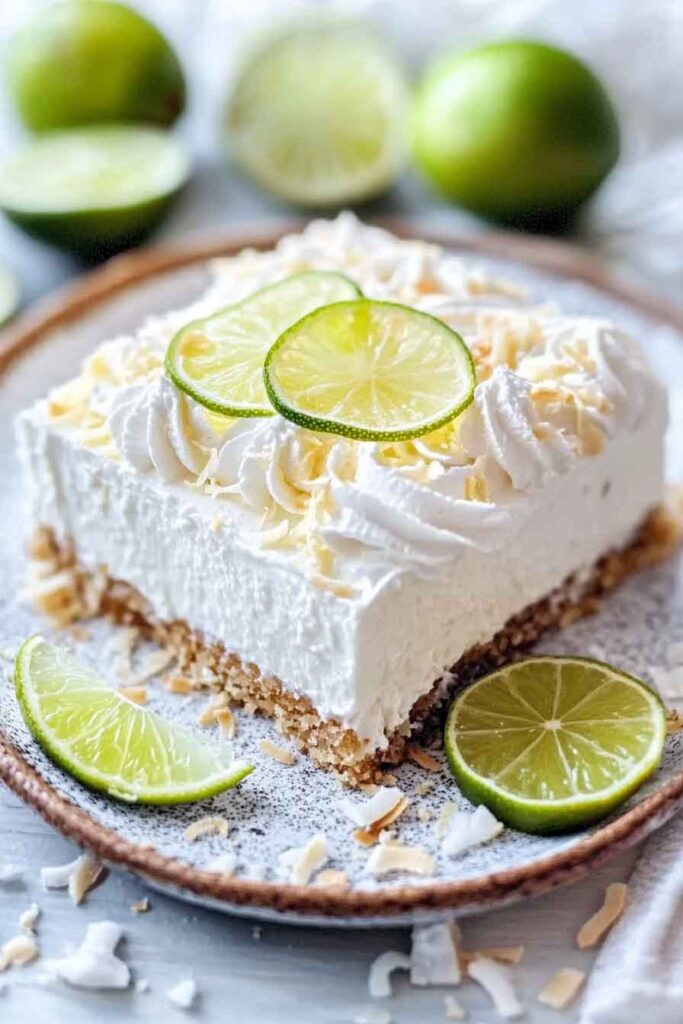 Step-by-Step Instructions to Make the Coconut Lime Bliss Cake