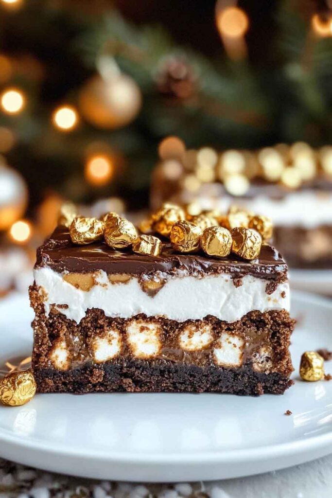 How to Serve Cosmic Brownie Delight