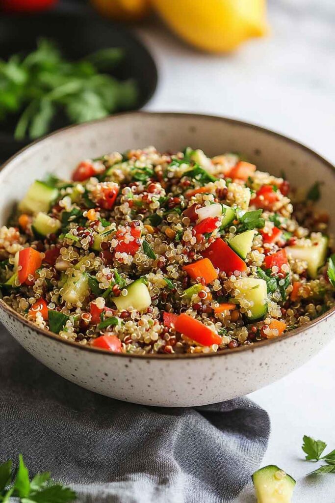 How to Serve Cosmic Quinoa Salad