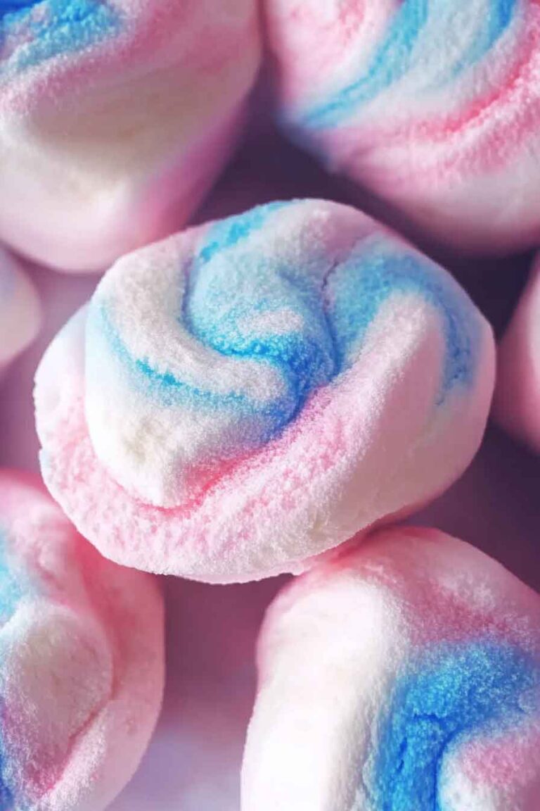 Cotton Candy Swirl Marshmallows