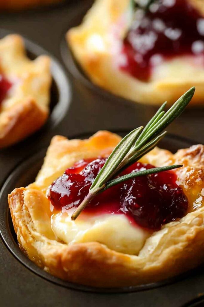 Cranberry Brie Bites