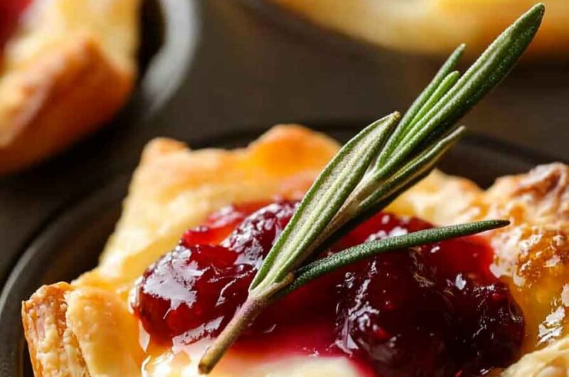 Cranberry Brie Bites