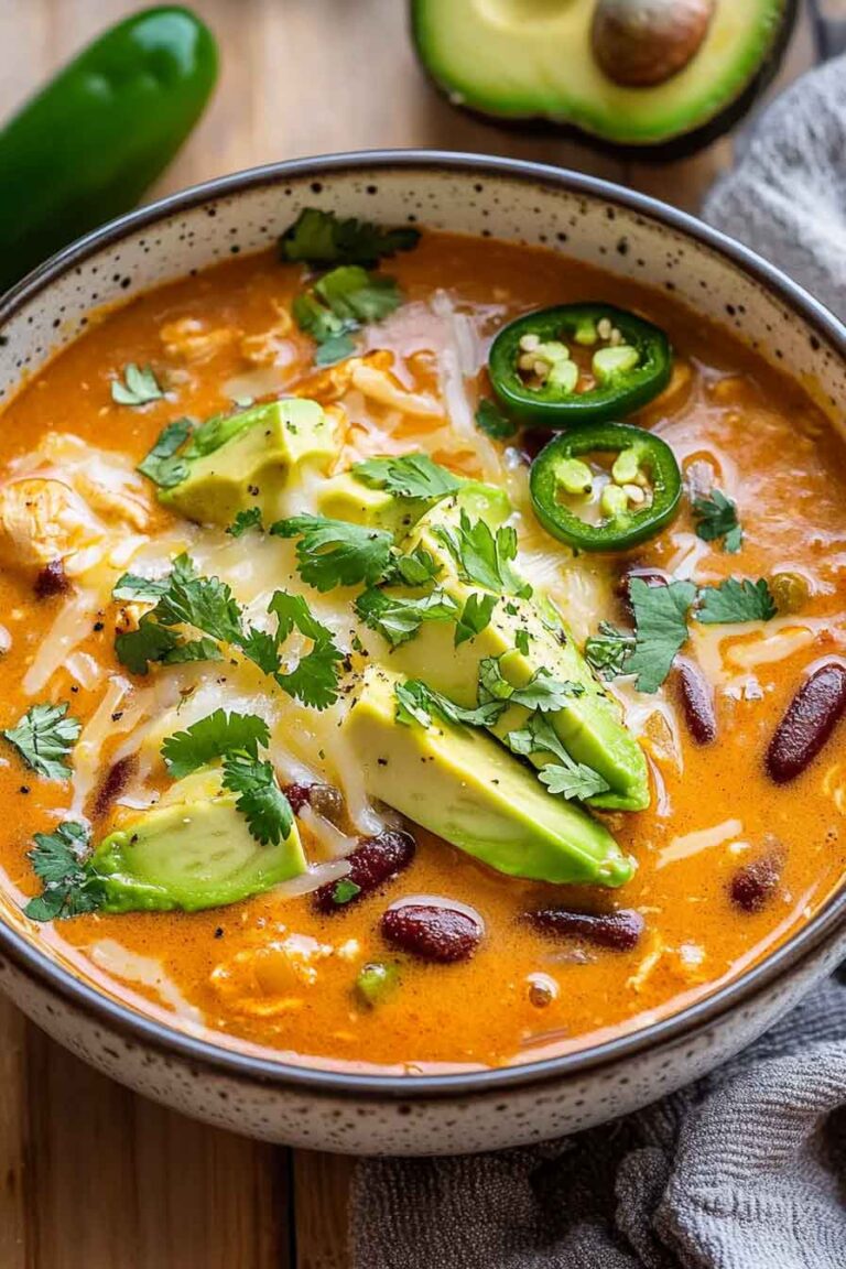 Creamy Chicken Enchilada Soup Recipe
