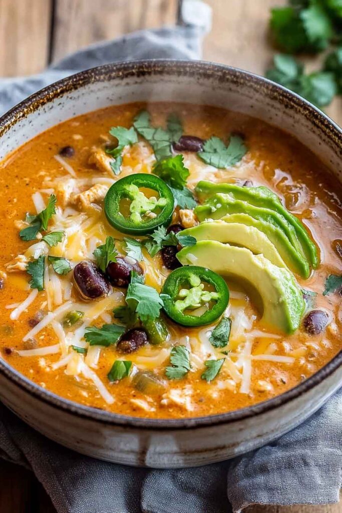 Step-by-Step Instructions for Creamy Chicken Enchilada Soup