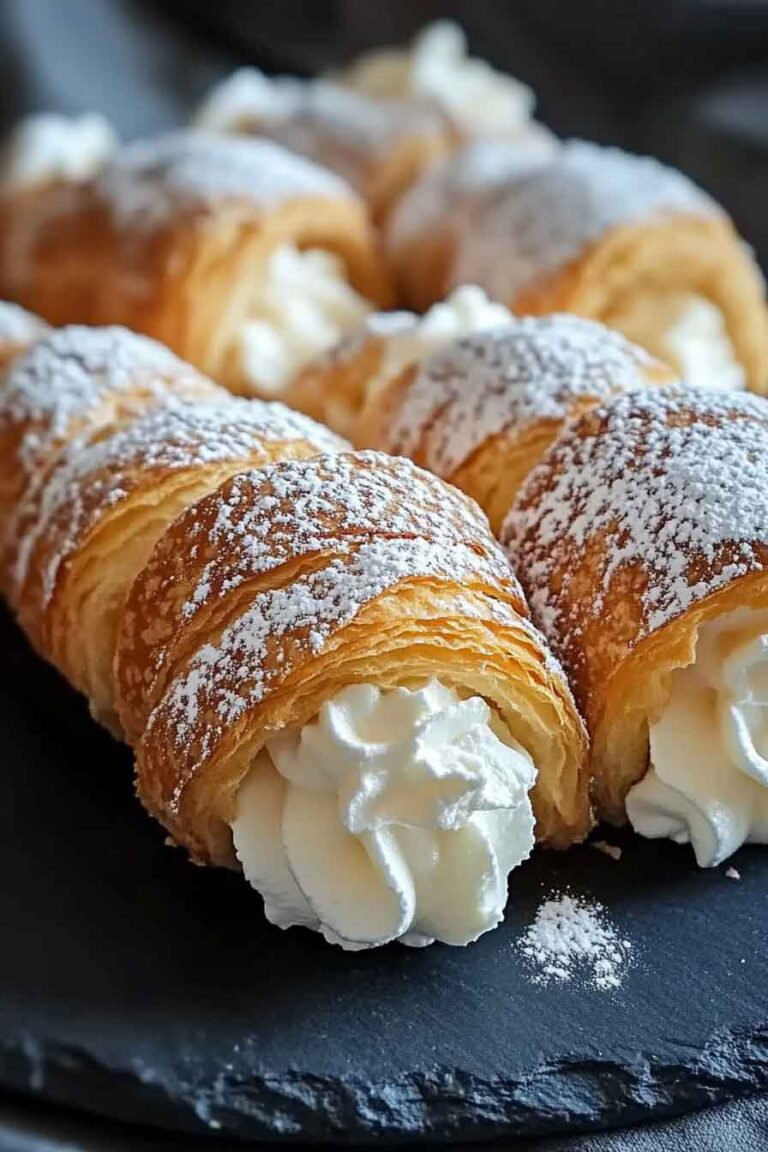 Creamy Mascarpone Horns