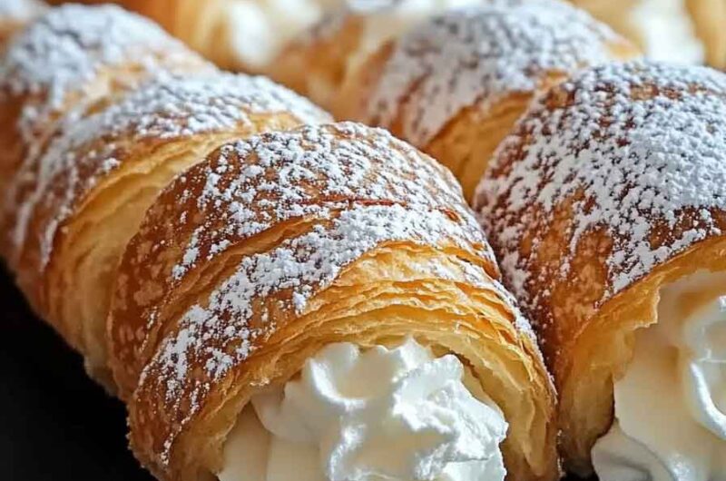 Creamy Mascarpone Horns