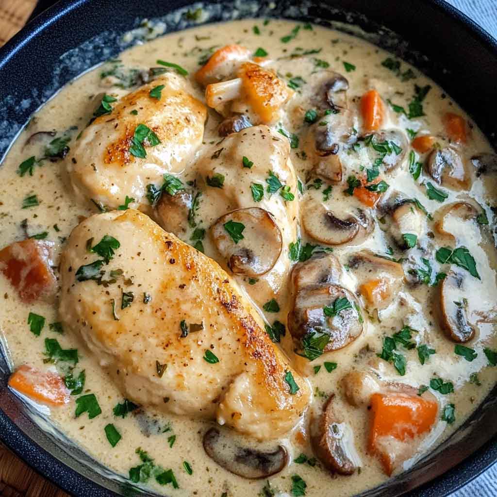 Creamy Mushroom Chicken