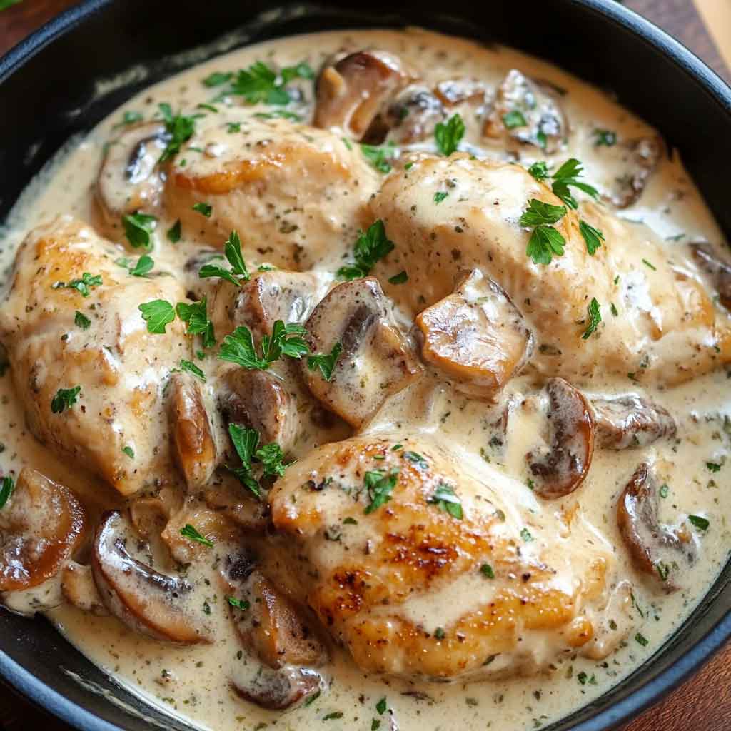 Variations for Creamy Mushroom Chicken