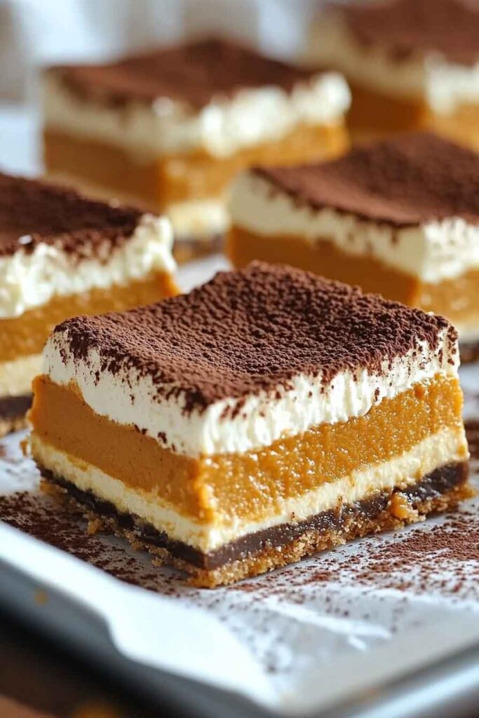 Step-by-Step Instructions for Creamy Pumpkin Delight Bars