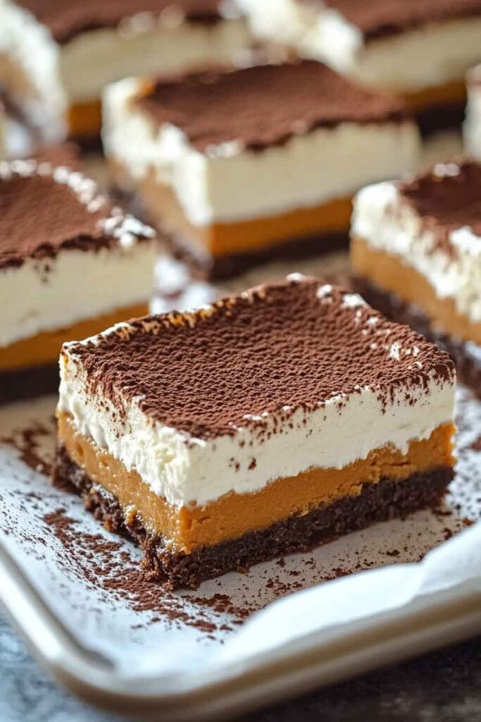 Creamy Pumpkin Delight Bars