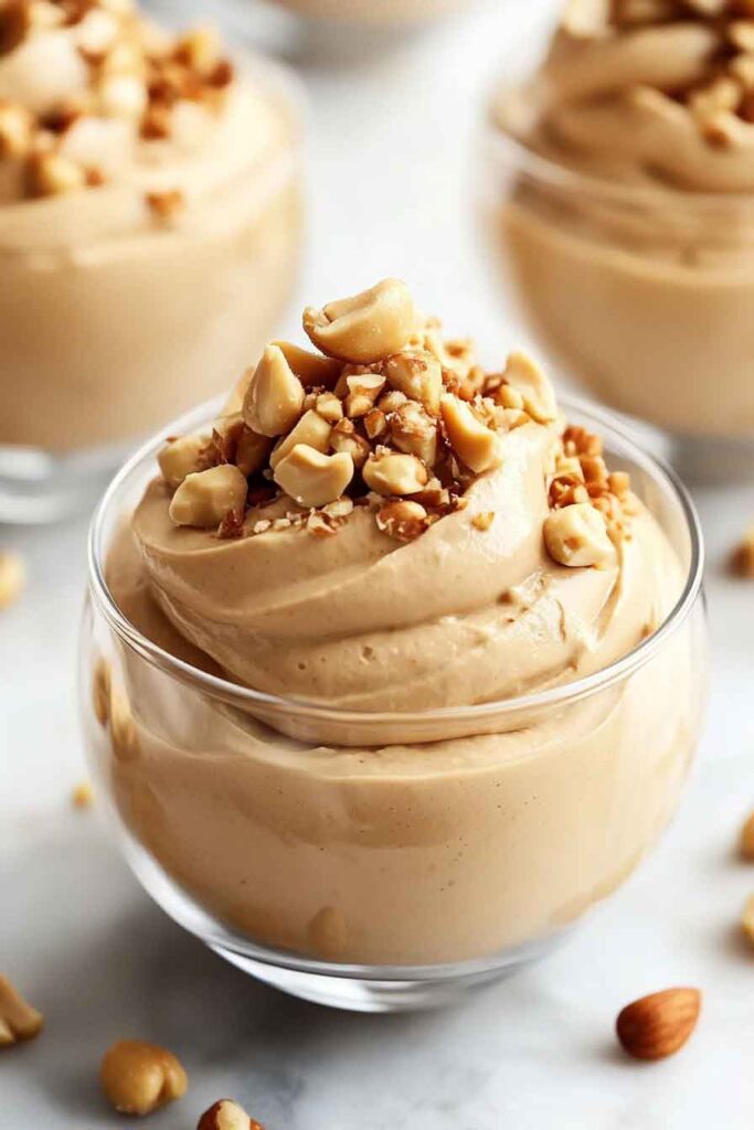 How to Serve Pumpkin Peanut Butter Mousse